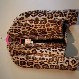 VTG Mondi Leopard Print Crop Jacket